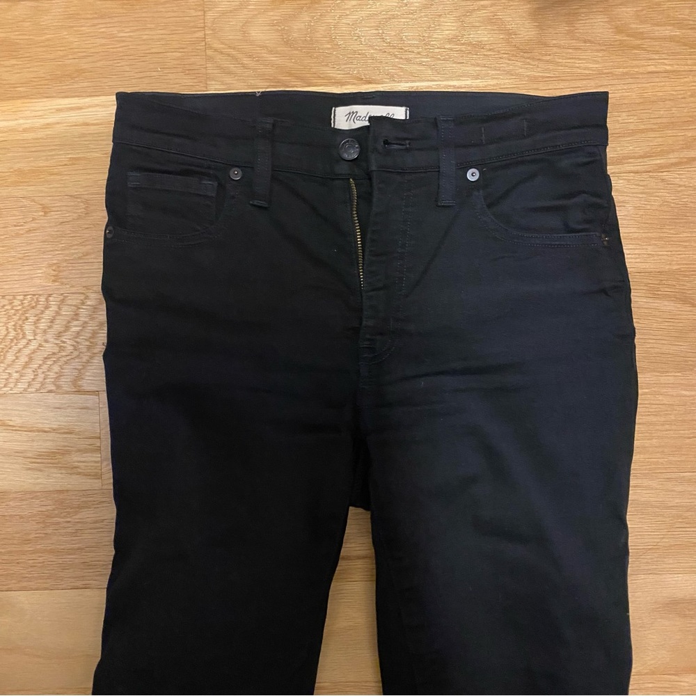 Madewell 9” skinny jeans - black - 27 Tall